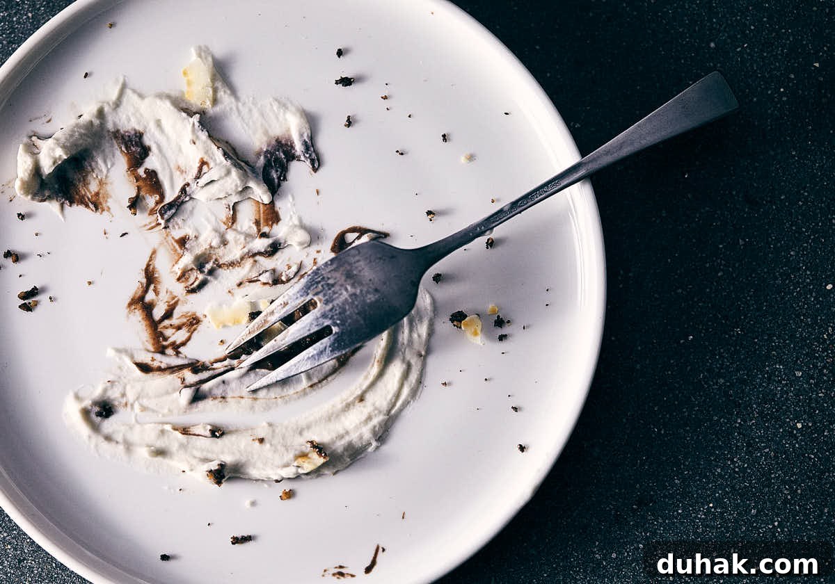Finished dish of chocolate coconut cream pie