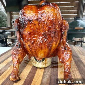 Smoked Beer-Can Chicken Recipe for Juicy, Crispy Skin 6 Smoked Beer Can Chicken