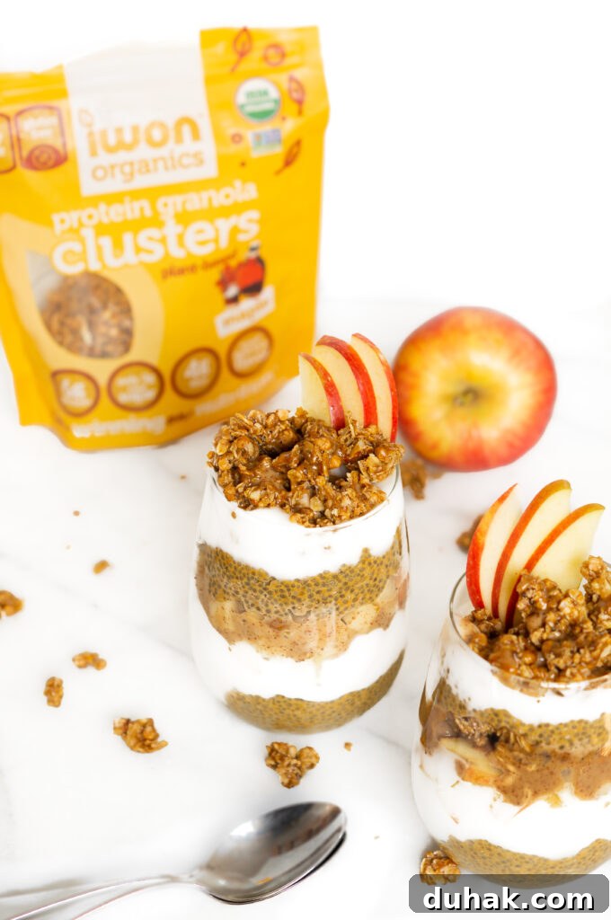 Pumpkin Chia Pudding Parfait Recipe for Fall Breakfast 2 Pumpkin chia parfait