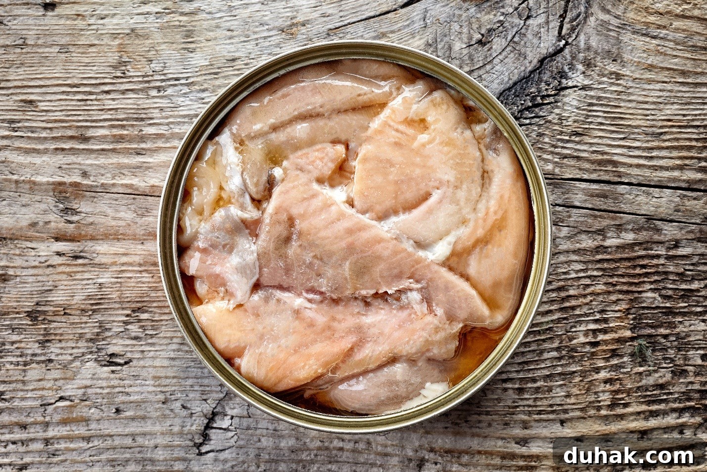 Canned salmon