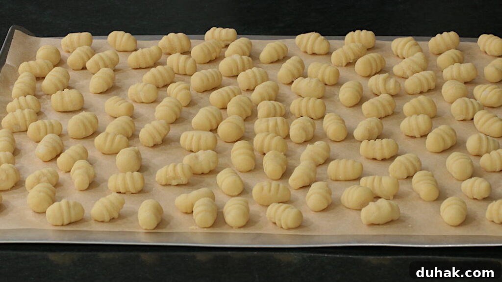 Gluten-Free Gnocchi Recipe: Light, Pillowy Potato Dumplings 2 Tray of homemade gnocchi