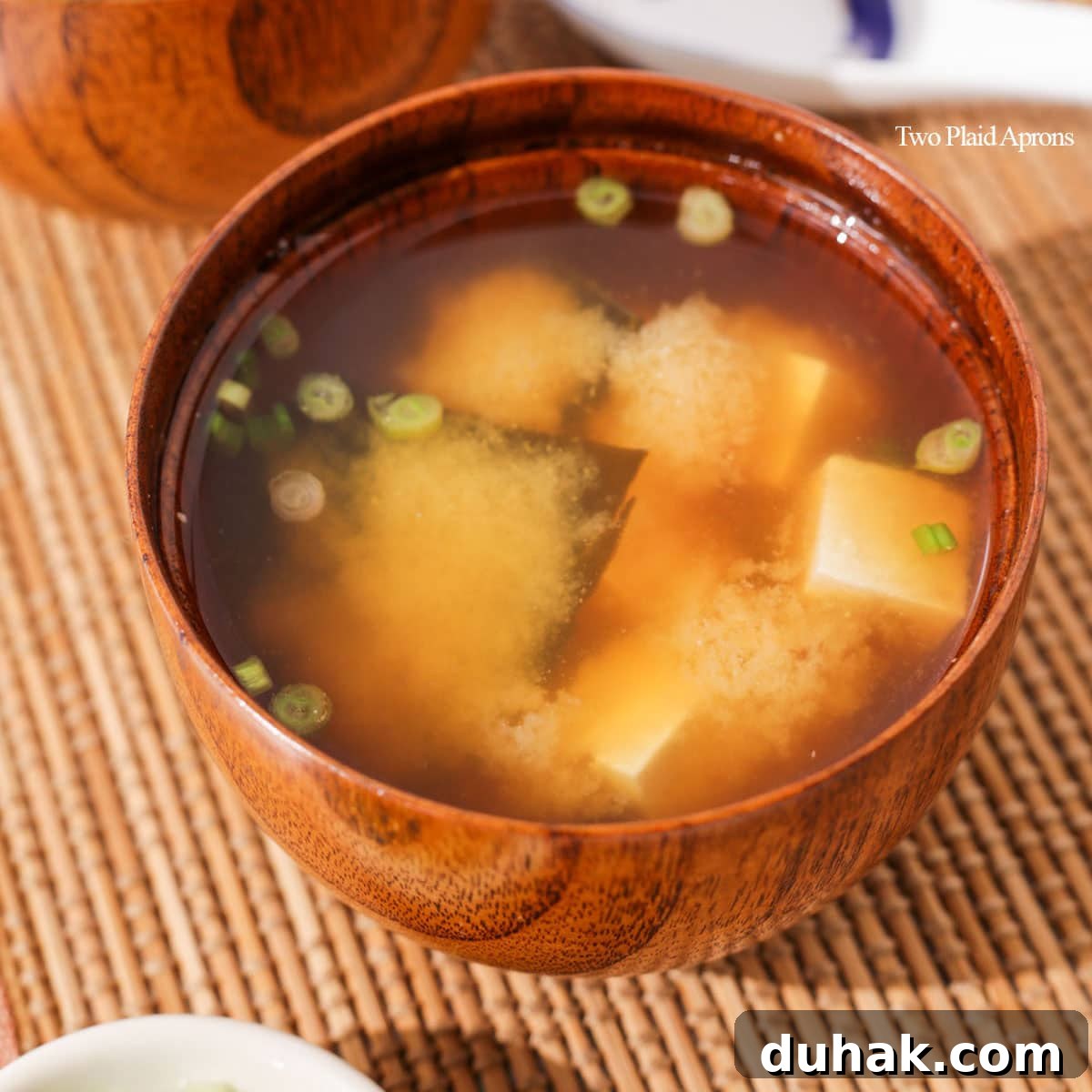 Authentic Gyudon: How to Make Japanese Beef Bowl at Home 8 Miso soup side