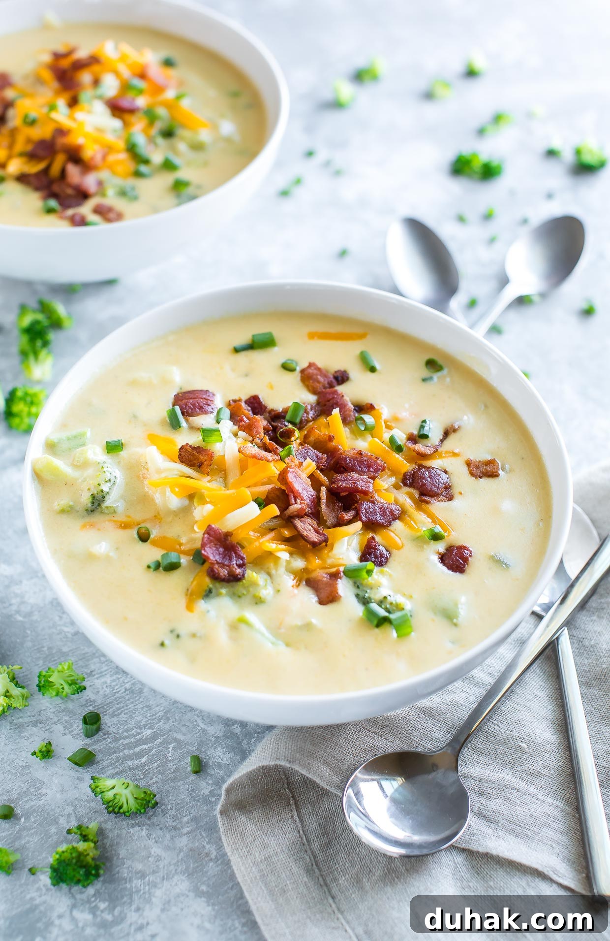 Cheesy Broccoli Potato Chowder