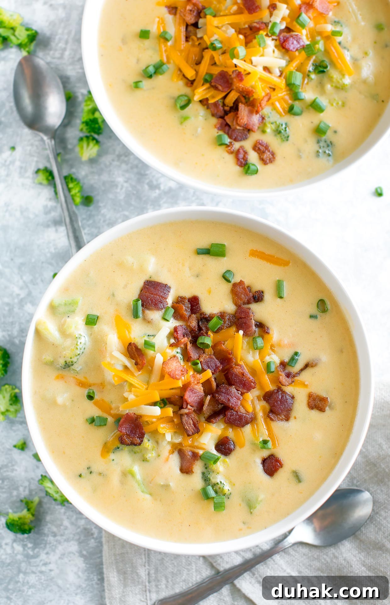 Cheesy Broccoli Potato Chowder Recipe