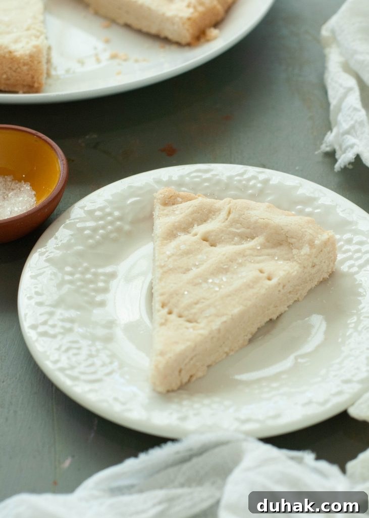 gluten-free-shortbread-cut-into-a-triangle