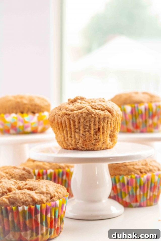 Healthy Banana Muffins