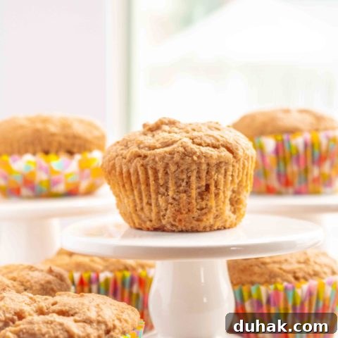 Healthy Banana Muffins